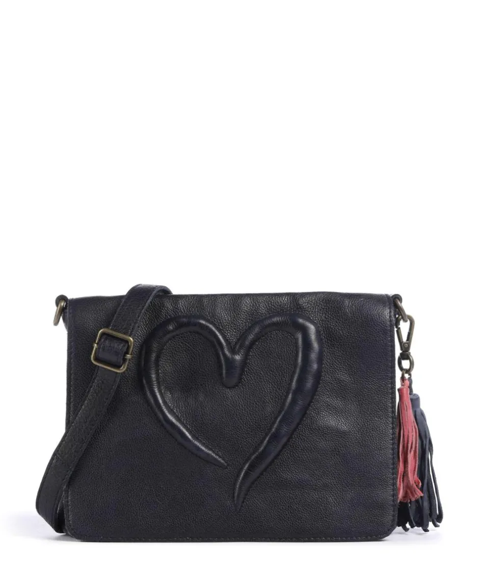 Taschendieb Wien Crossbody Bags-Herzweg 3 Crossbody bag grained leather