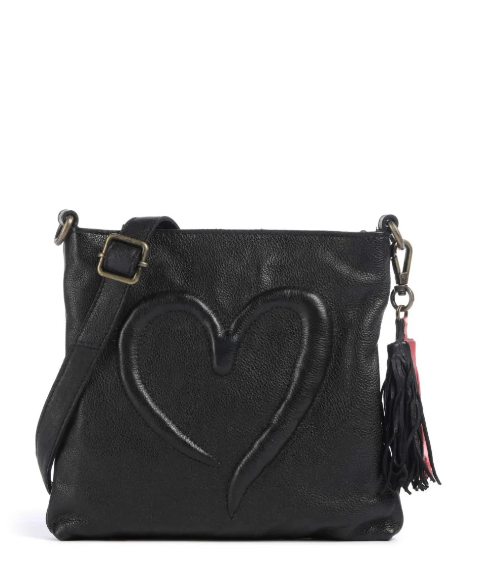Taschendieb Wien Crossbody Bags-Herzweg 4 Crossbody bag grained leather