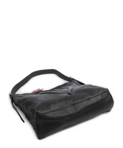 Taschendieb Wien Shoulder Bags|Hobo Bags-Herzweg 2 Hobo bag grained leather