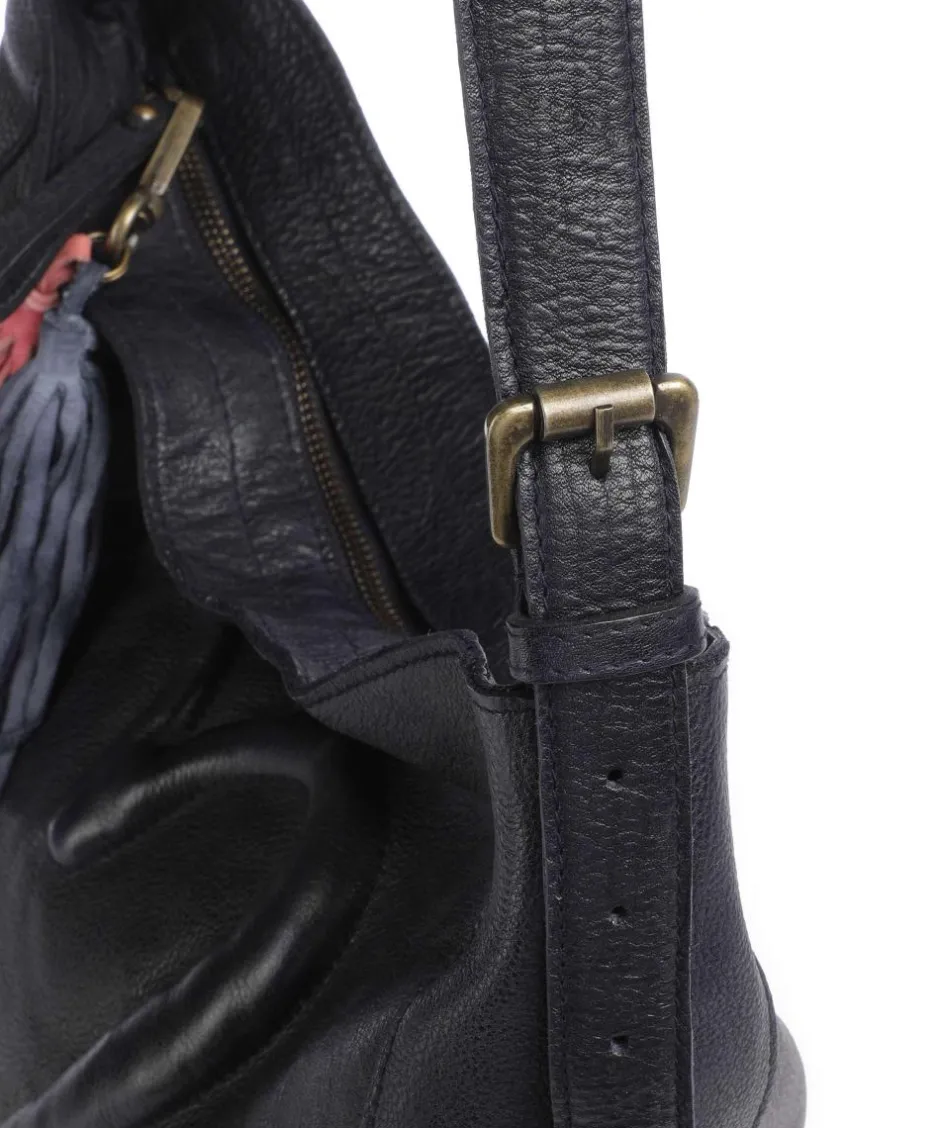 Taschendieb Wien Shoulder Bags|Hobo Bags-Herzweg 2 Hobo bag grained leather