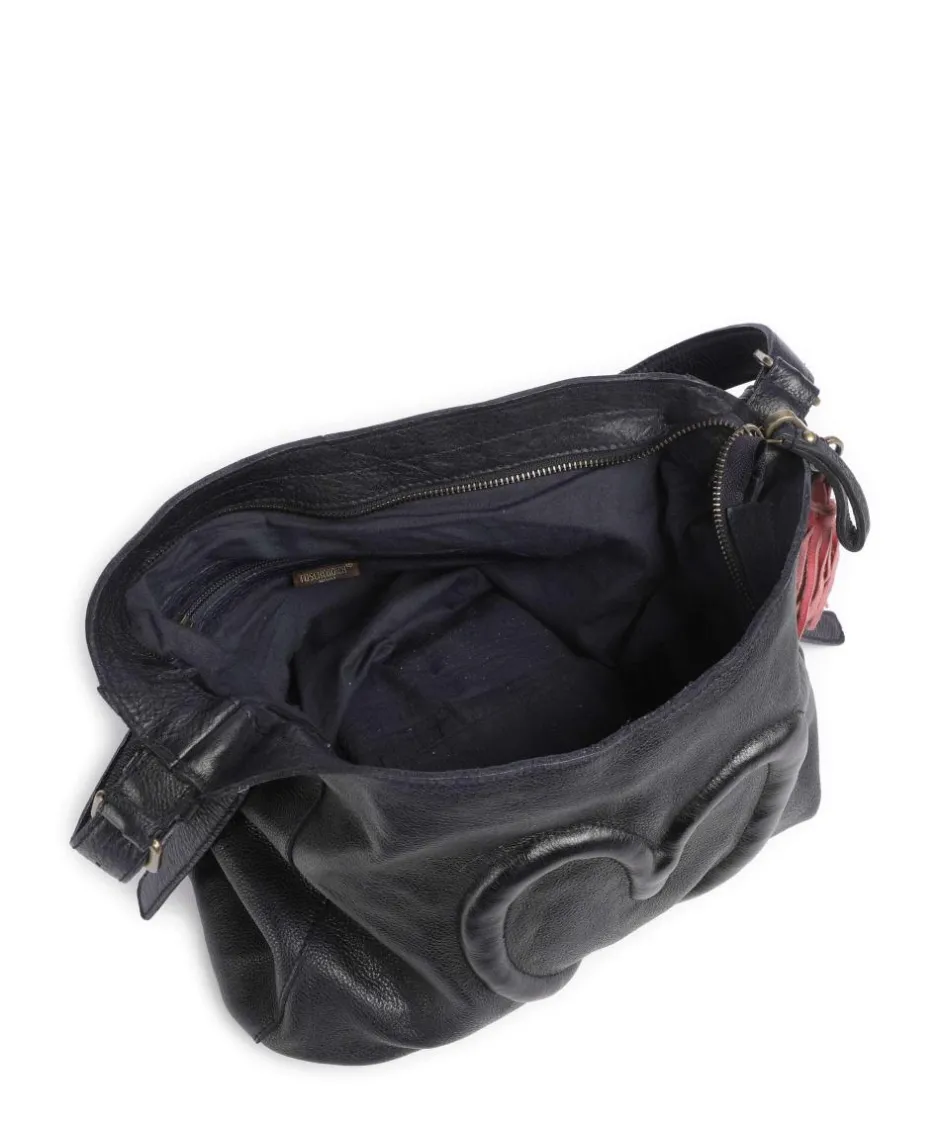Taschendieb Wien Shoulder Bags|Hobo Bags-Herzweg 2 Hobo bag grained leather
