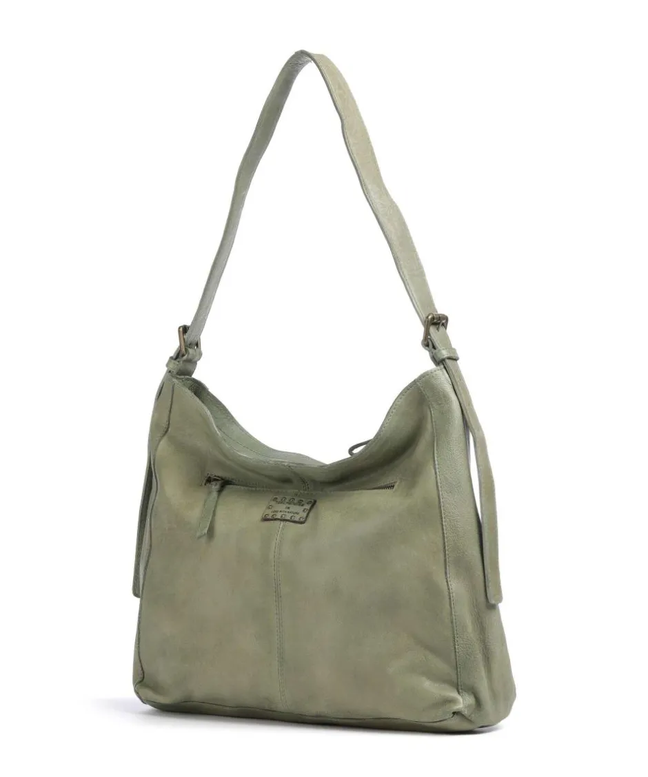 Taschendieb Wien Shoulder Bags|Hobo Bags-Herzweg 2 Hobo bag grained leather