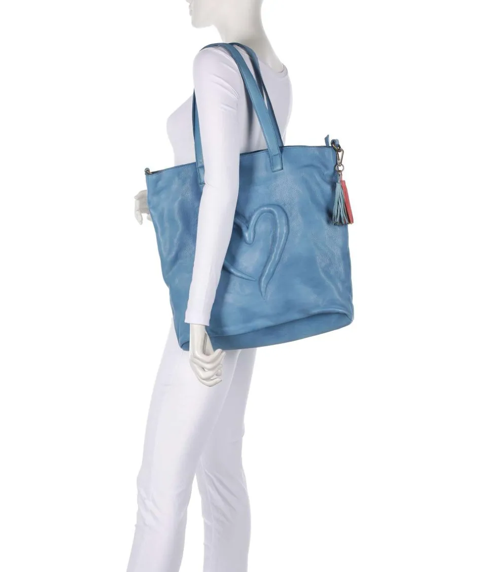 Taschendieb Wien Tote Bags-Herzweg 1 Tote bag grained leather