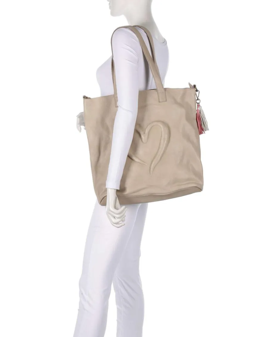 Taschendieb Wien Tote Bags-Herzweg 1 Tote bag grained leather