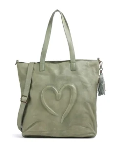 Taschendieb Wien Tote Bags-Herzweg 1 Tote bag grained leather