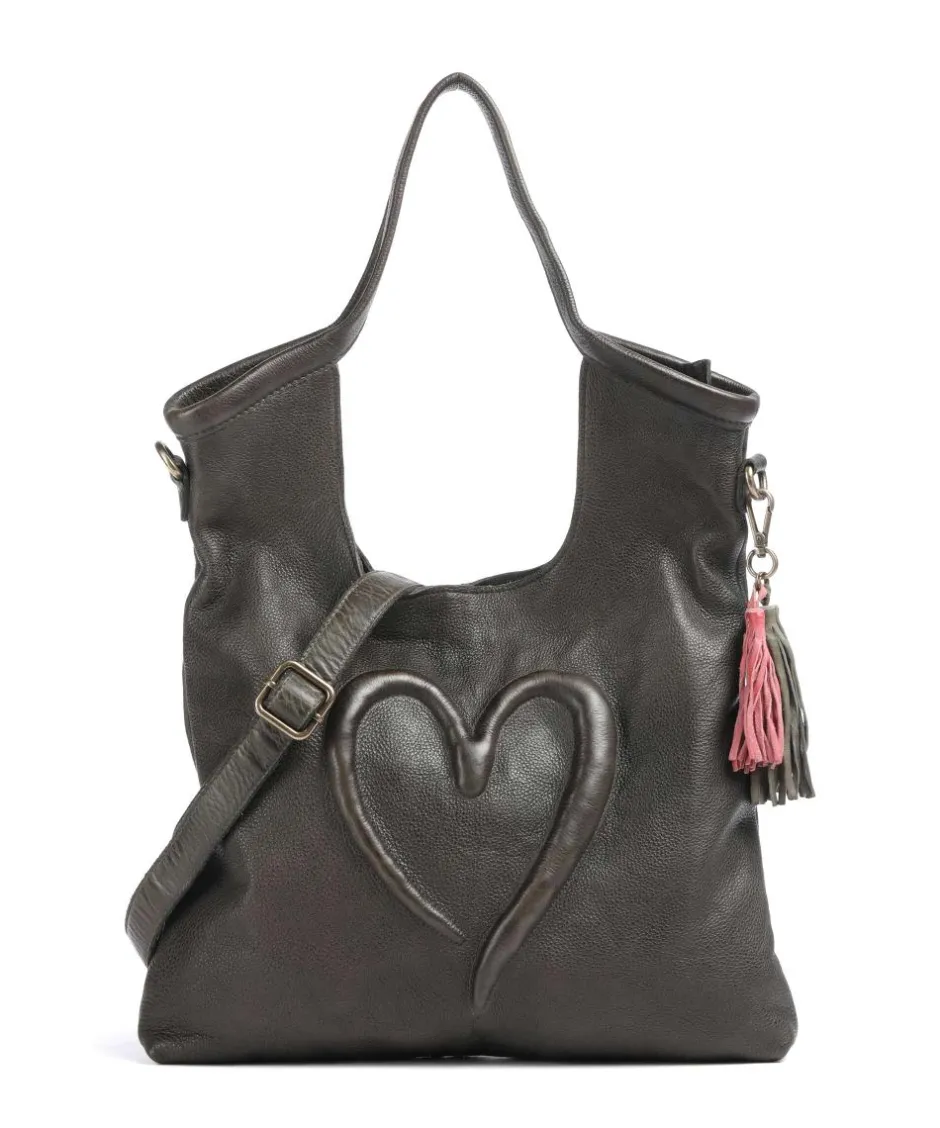 Taschendieb Wien Tote Bags-Herzweg 6 Tote bag grained leather