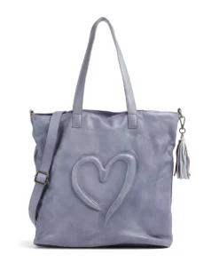 Taschendieb Wien Tote Bags-Herzweg 1 Tote bag grained leather
