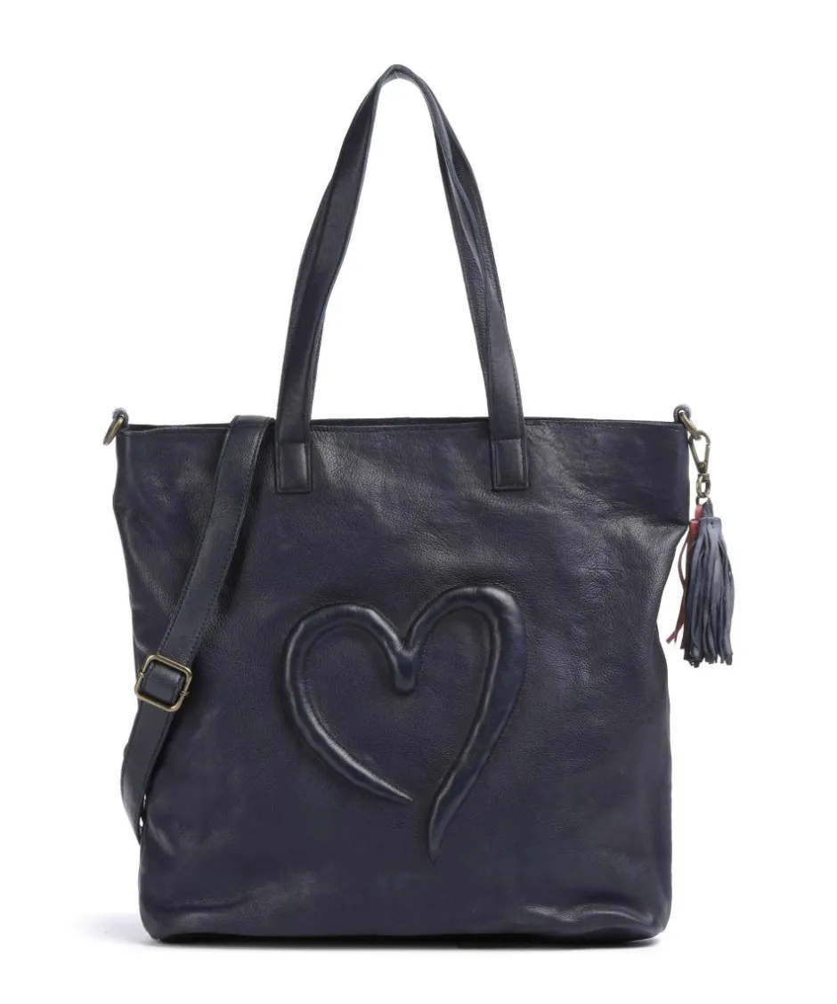 Taschendieb Wien Tote Bags-Herzweg 1 Tote bag grained leather