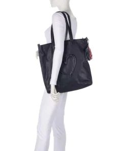 Taschendieb Wien Tote Bags-Herzweg 1 Tote bag grained leather