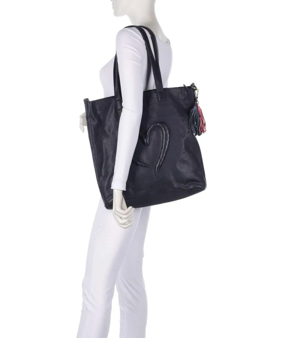 Taschendieb Wien Tote Bags-Herzweg 1 Tote bag grained leather