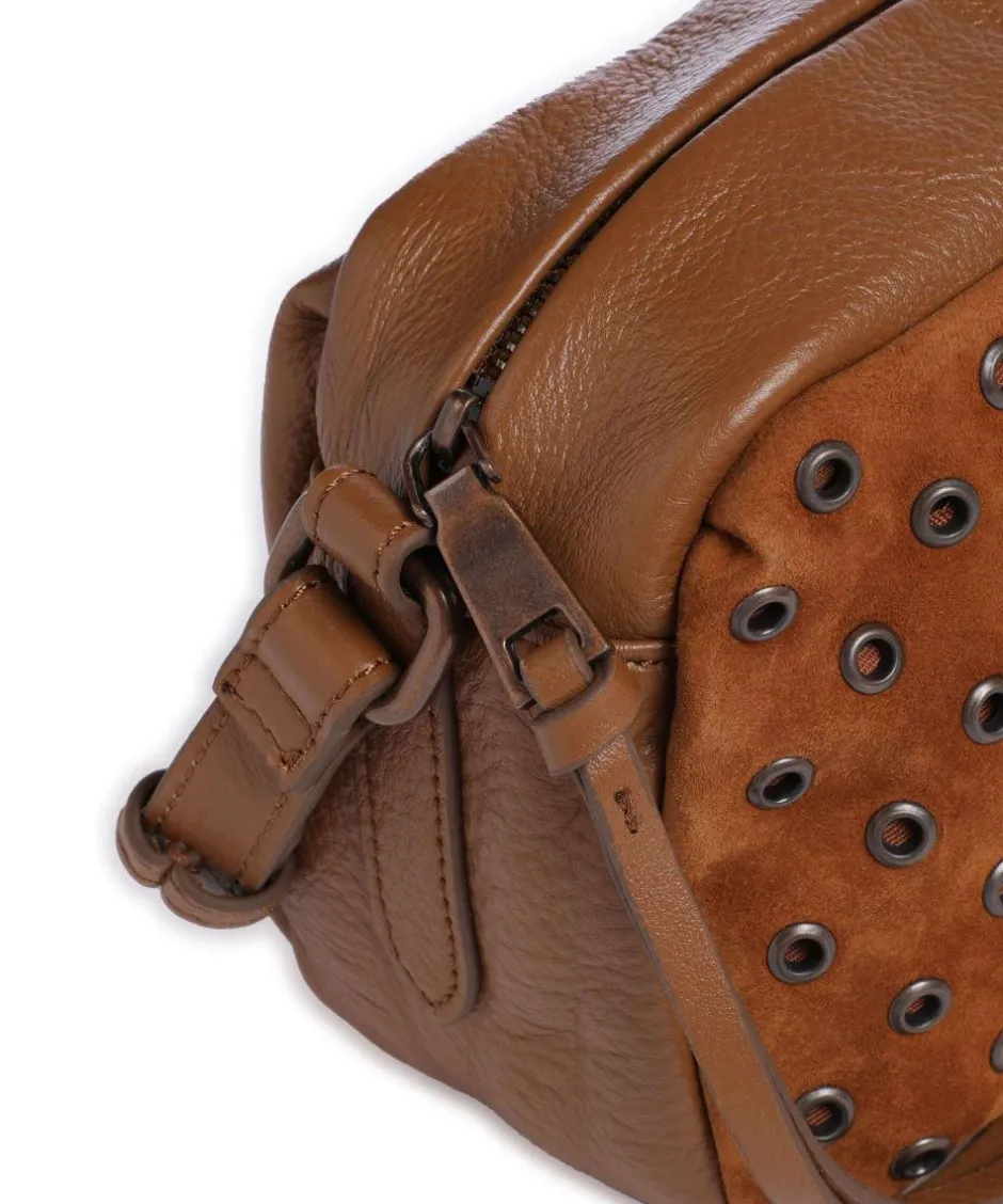 FredsBruder Crossbody Bags-Hey You Rock Crossbody bag grained leather, brushed leather