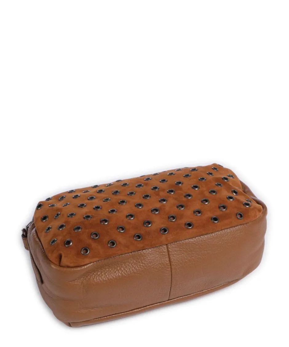 FredsBruder Crossbody Bags-Hey You Rock Crossbody bag grained leather, brushed leather