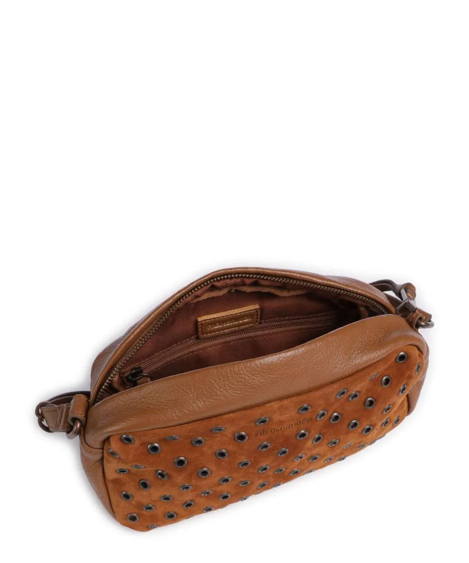 FredsBruder Crossbody Bags-Hey You Rock Crossbody bag grained leather, brushed leather