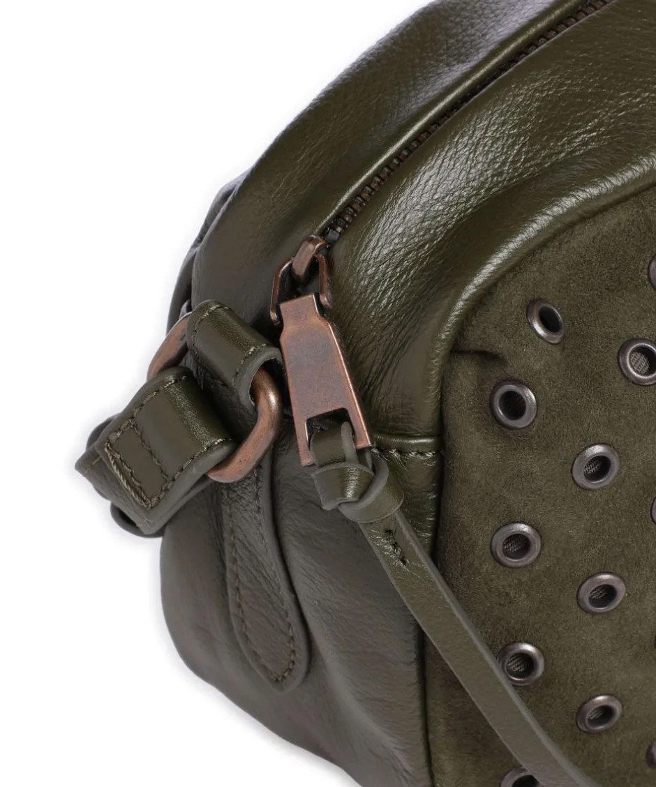 FredsBruder Crossbody Bags-Hey You Rock Crossbody bag grained leather, brushed leather