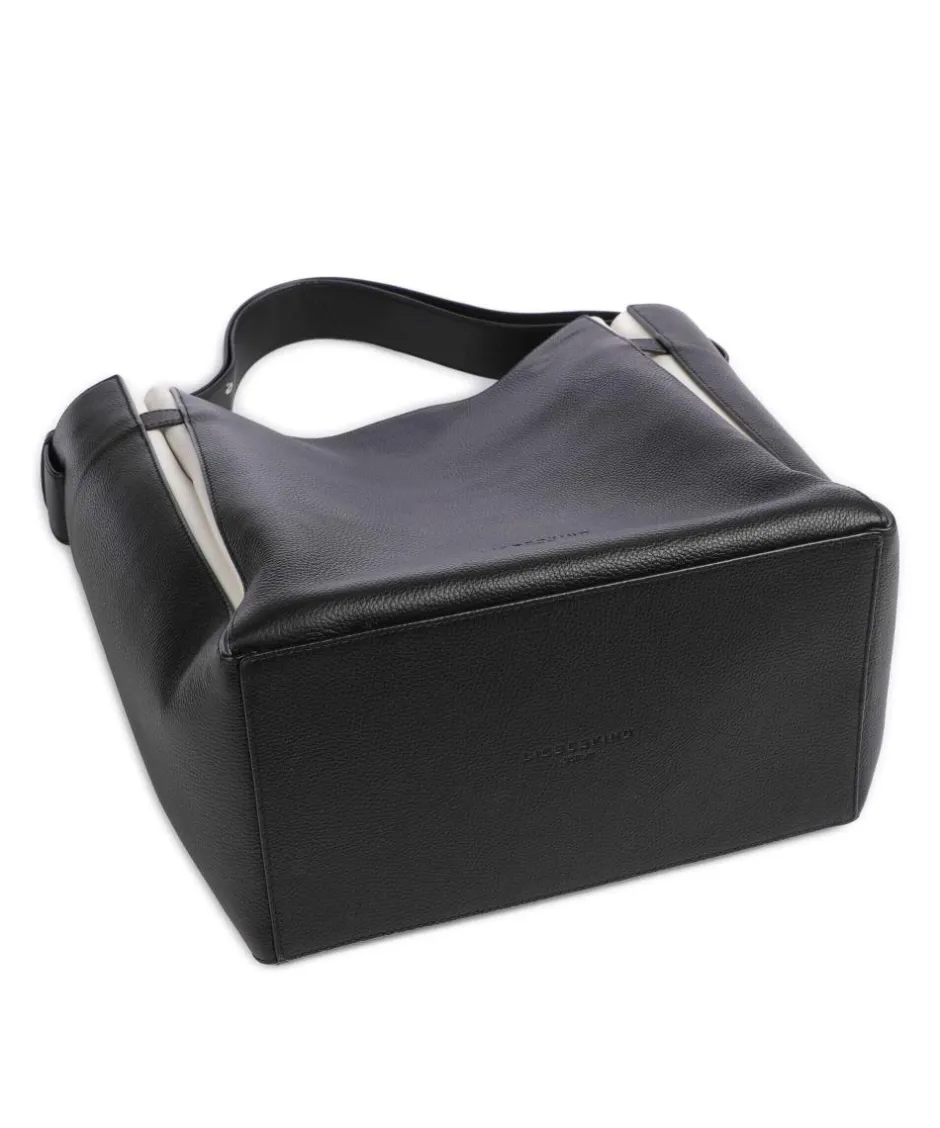 Liebeskind Shoulder Bags|Hobo Bags-Hilla Small Pebble L Hobo bag grained cow leather
