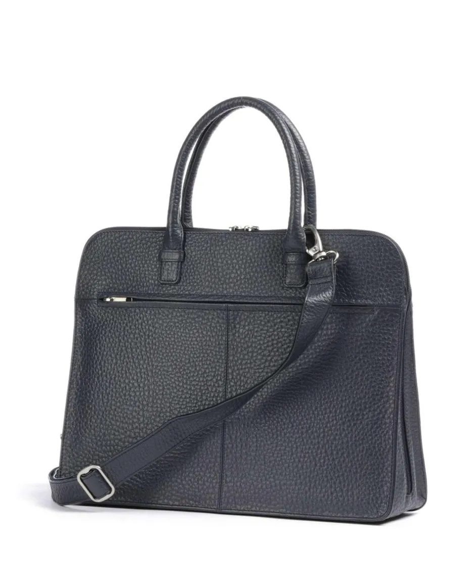 Voi Business- & Laptop Bags-Hirsch Danielle Briefcase 15″ grained leather