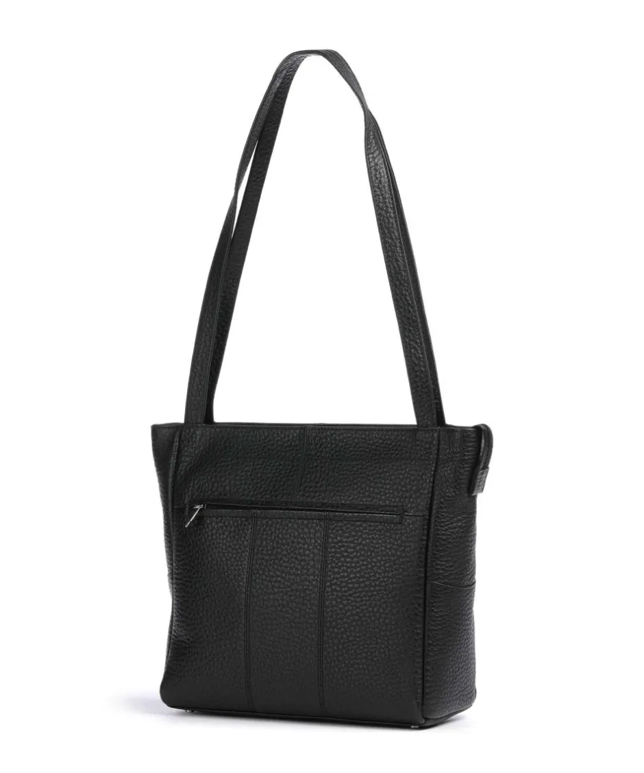 Voi Shoulder Bags-Hirsch Quila Shoulder bag grained leather