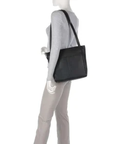 Voi Shoulder Bags-Hirsch Quila Shoulder bag grained leather