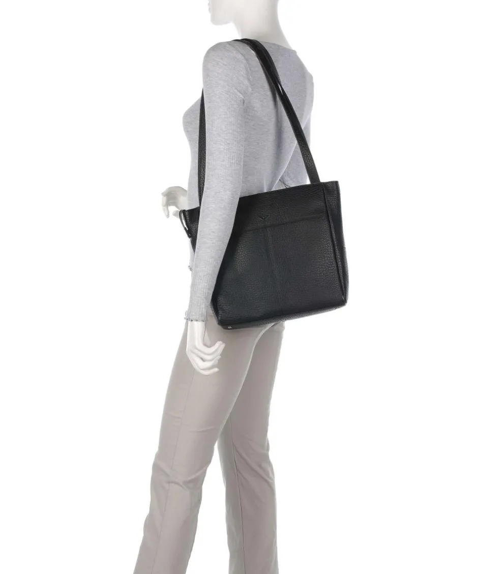 Voi Shoulder Bags-Hirsch Quila Shoulder bag grained leather