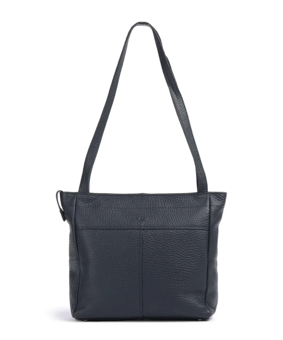 Voi Shoulder Bags-Hirsch Quila Shoulder bag grained leather