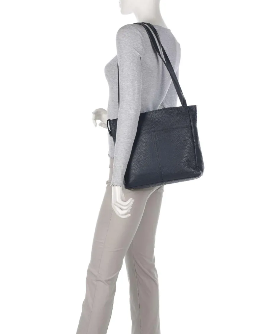 Voi Shoulder Bags-Hirsch Quila Shoulder bag grained leather