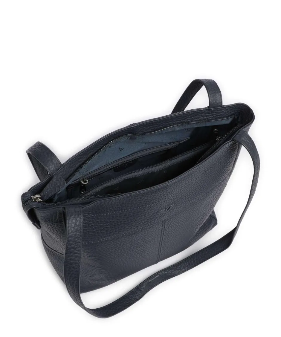 Voi Shoulder Bags-Hirsch Quila Shoulder bag grained leather
