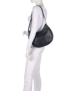 DuDu Bags Shoulder Bags|Hobo Bags-Hispani Hobo bag fine grain leather