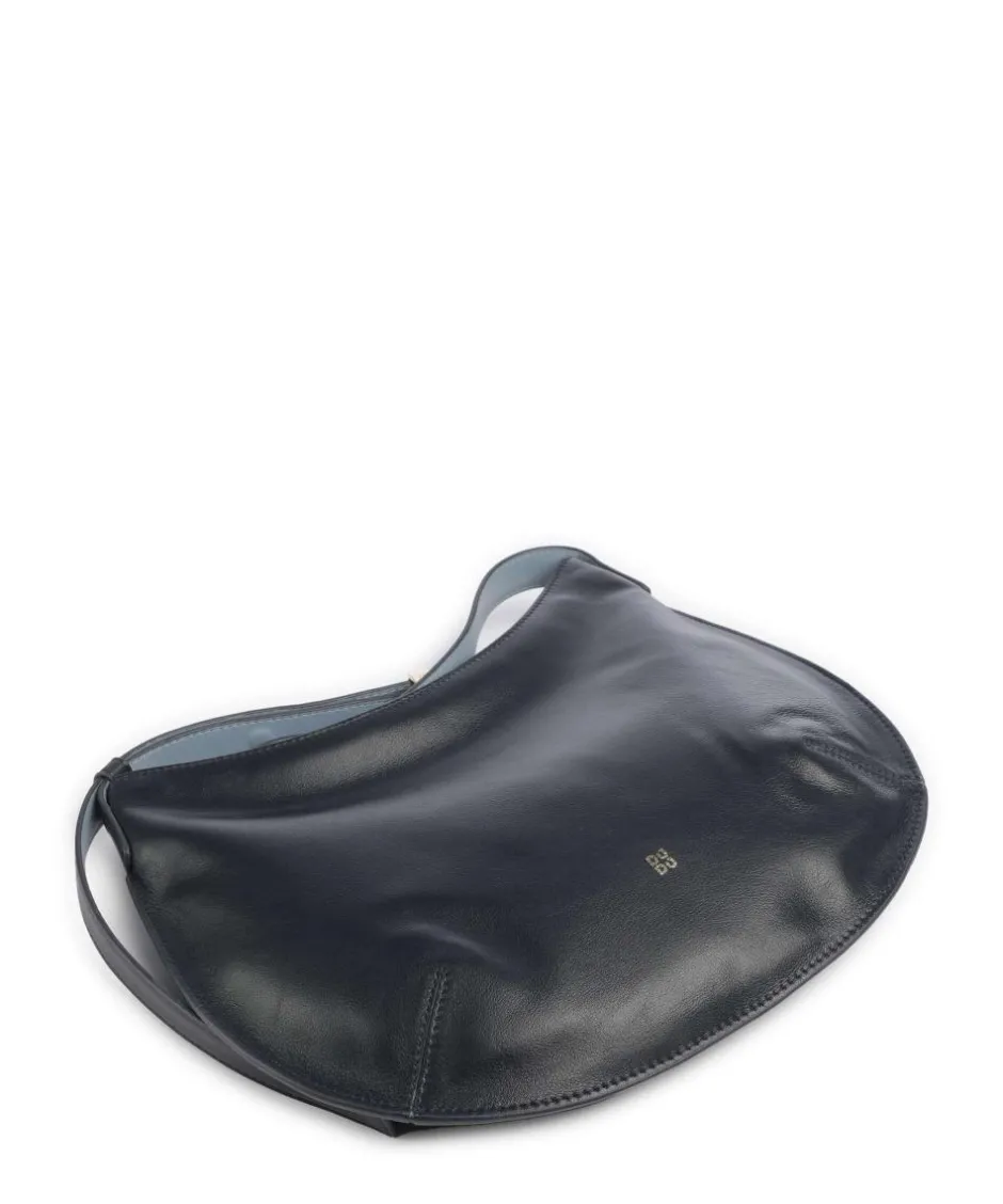 DuDu Bags Shoulder Bags|Hobo Bags-Hispani Hobo bag fine grain leather