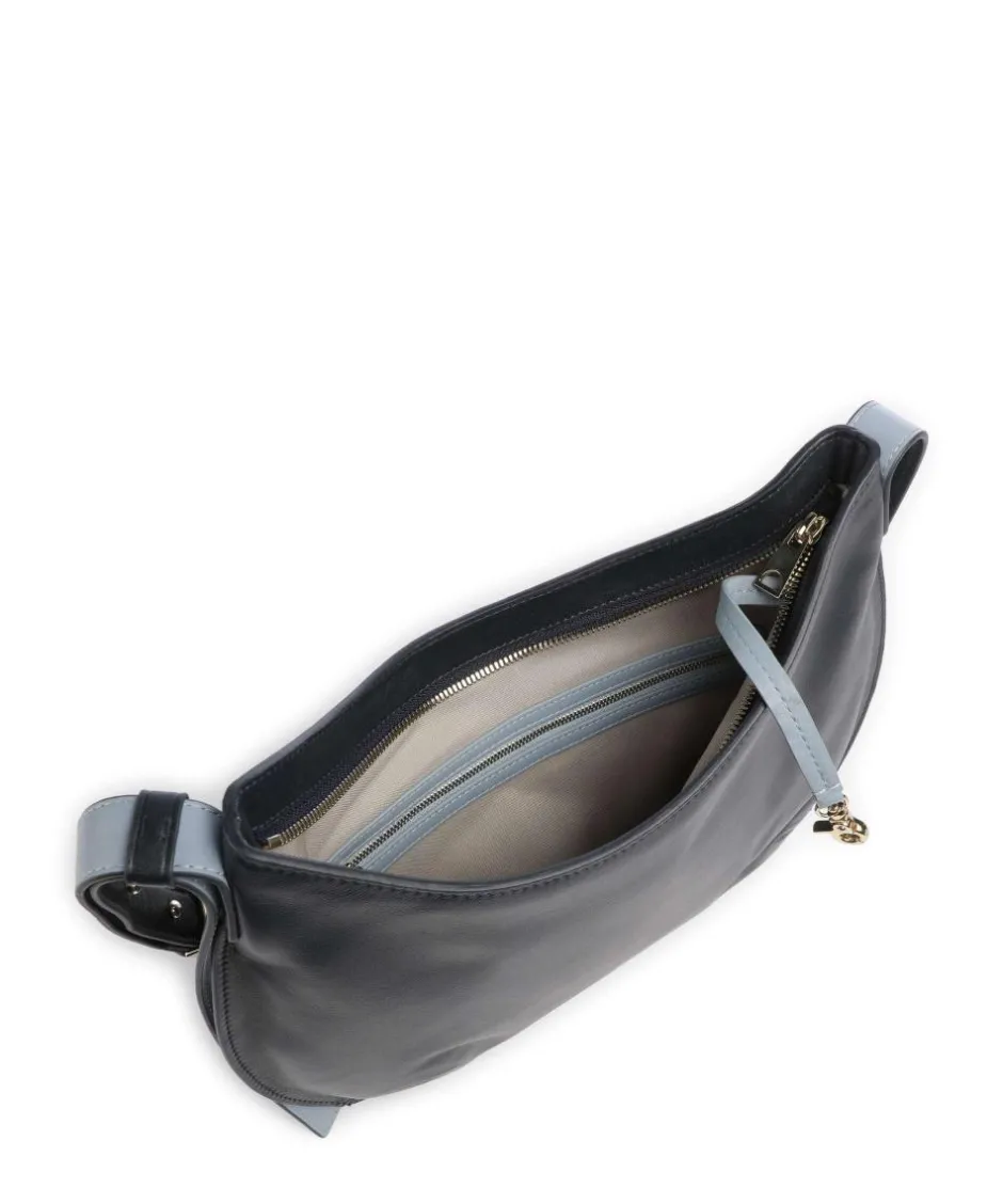 DuDu Bags Shoulder Bags|Hobo Bags-Hispani Hobo bag fine grain leather