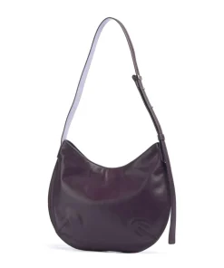 DuDu Bags Shoulder Bags|Hobo Bags-Hispani Hobo bag fine grain leather