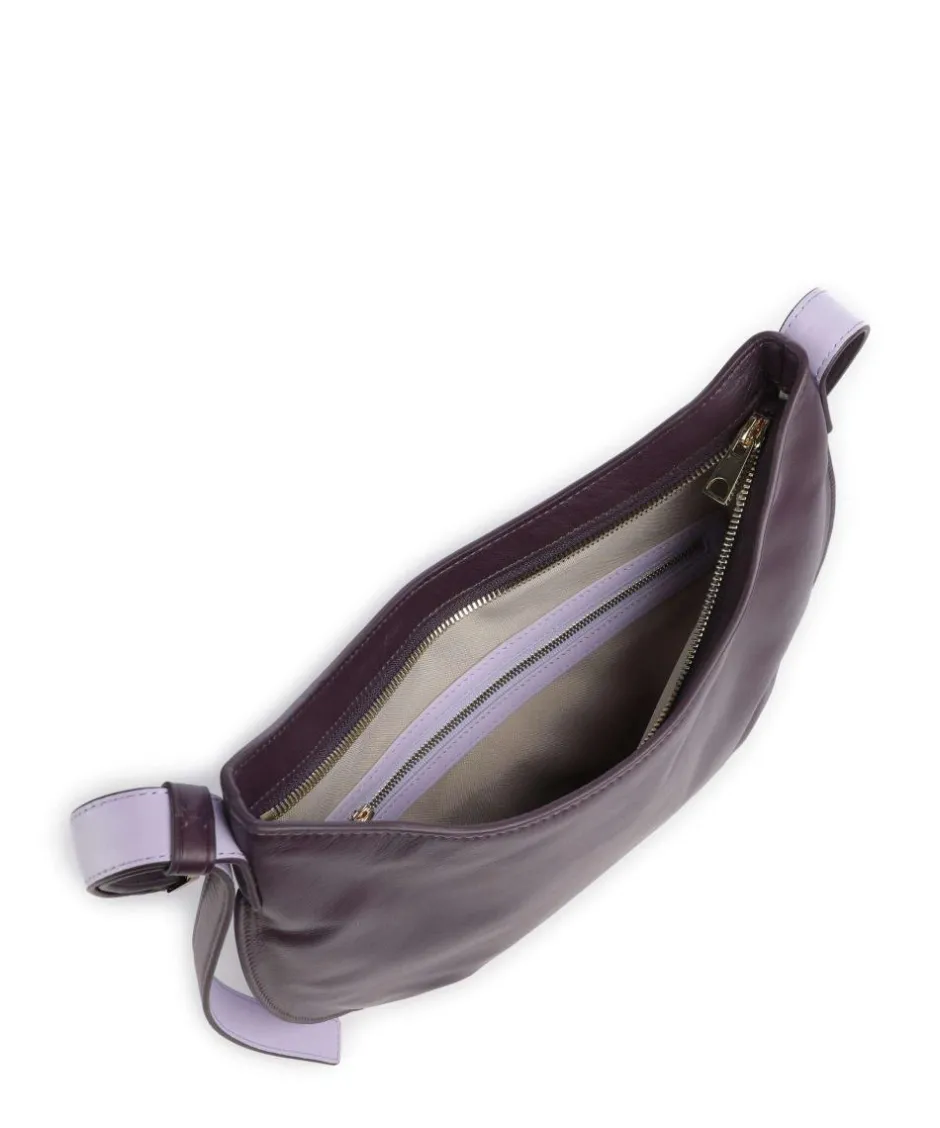 DuDu Bags Shoulder Bags|Hobo Bags-Hispani Hobo bag fine grain leather