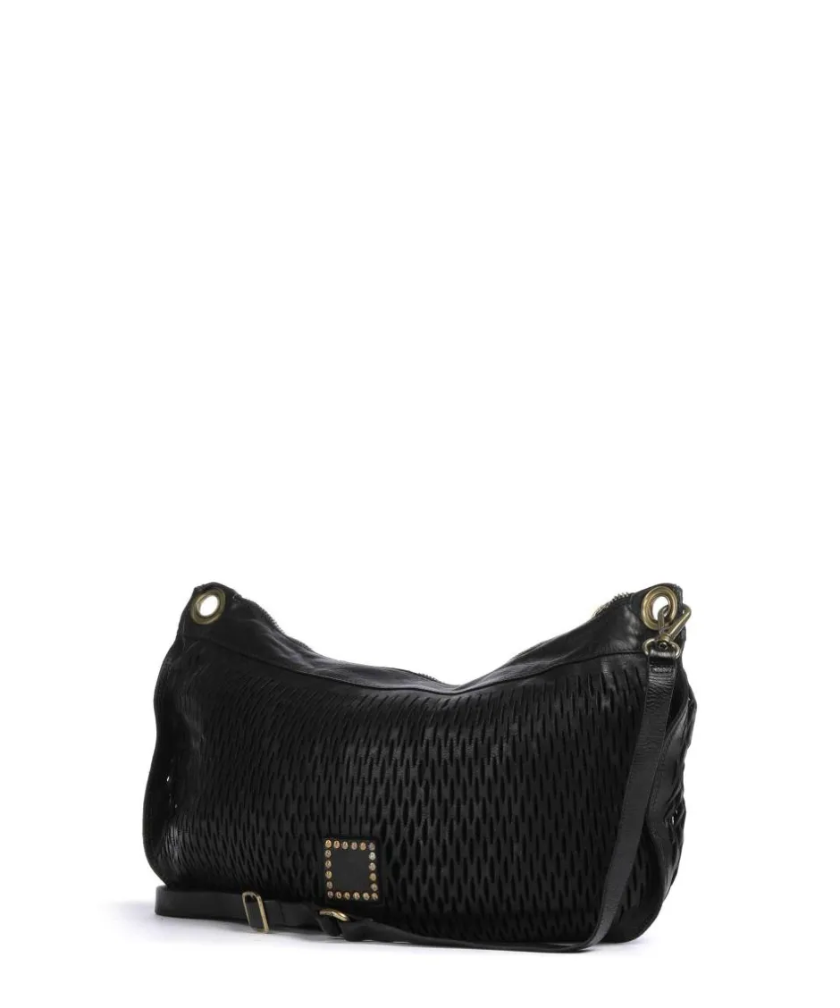 Campomaggi Shoulder Bags|Hobo Bags-Hobo bag cow leather