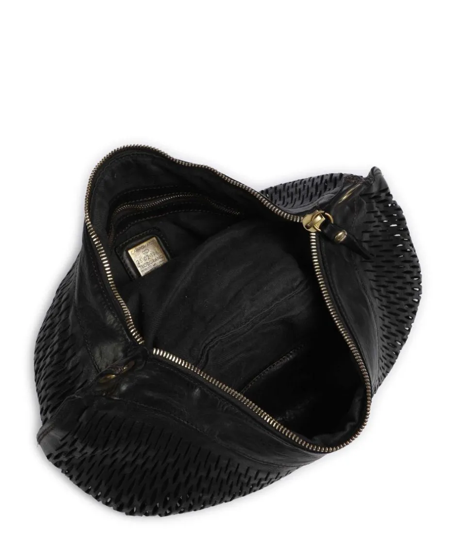 Campomaggi Shoulder Bags|Hobo Bags-Hobo bag cow leather
