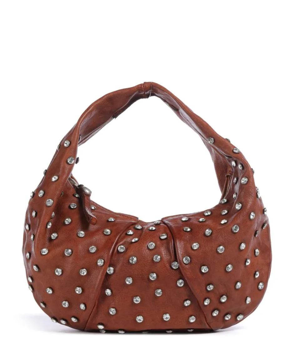 Campomaggi Shoulder Bags|Hobo Bags-Hobo bag cow leather