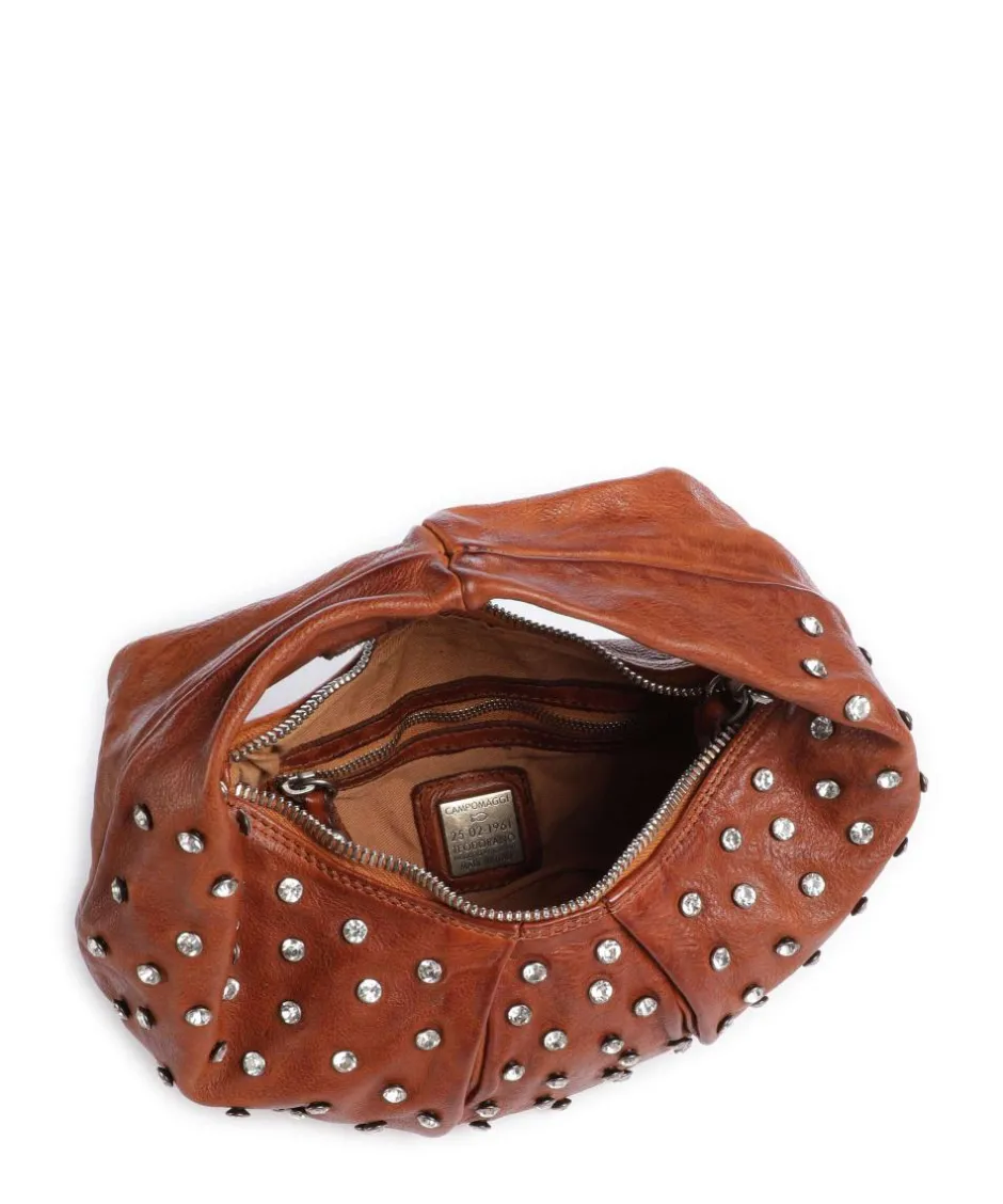 Campomaggi Shoulder Bags|Hobo Bags-Hobo bag cow leather