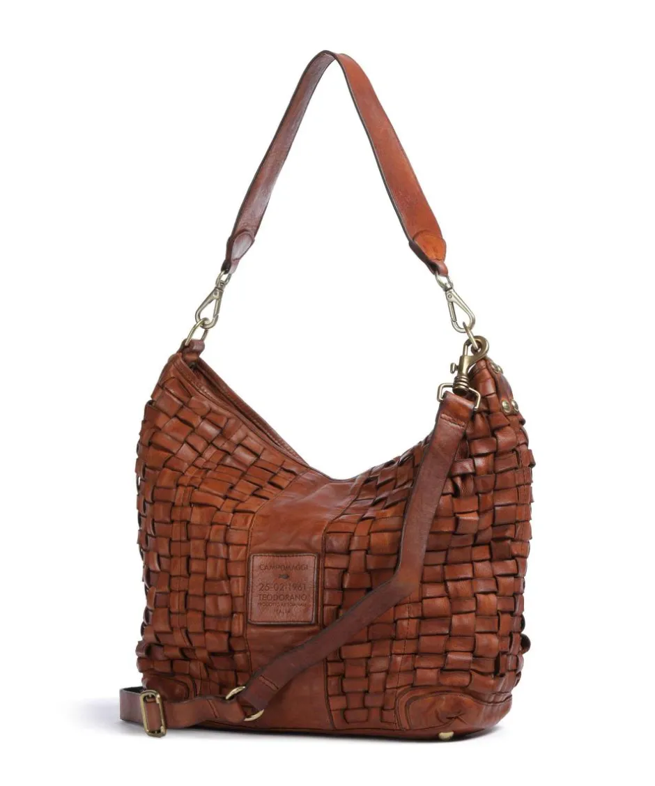 Campomaggi Shoulder Bags|Hobo Bags-Hobo bag cow leather
