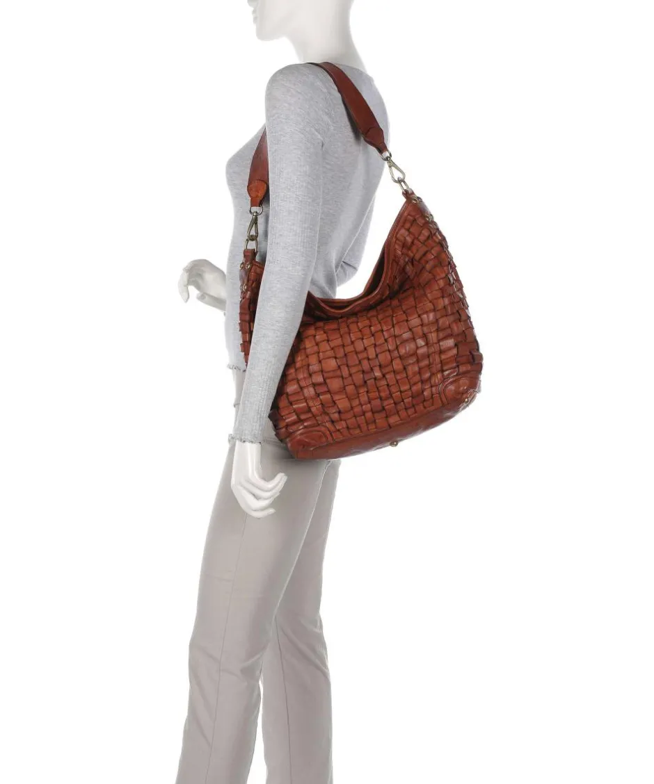 Campomaggi Shoulder Bags|Hobo Bags-Hobo bag cow leather