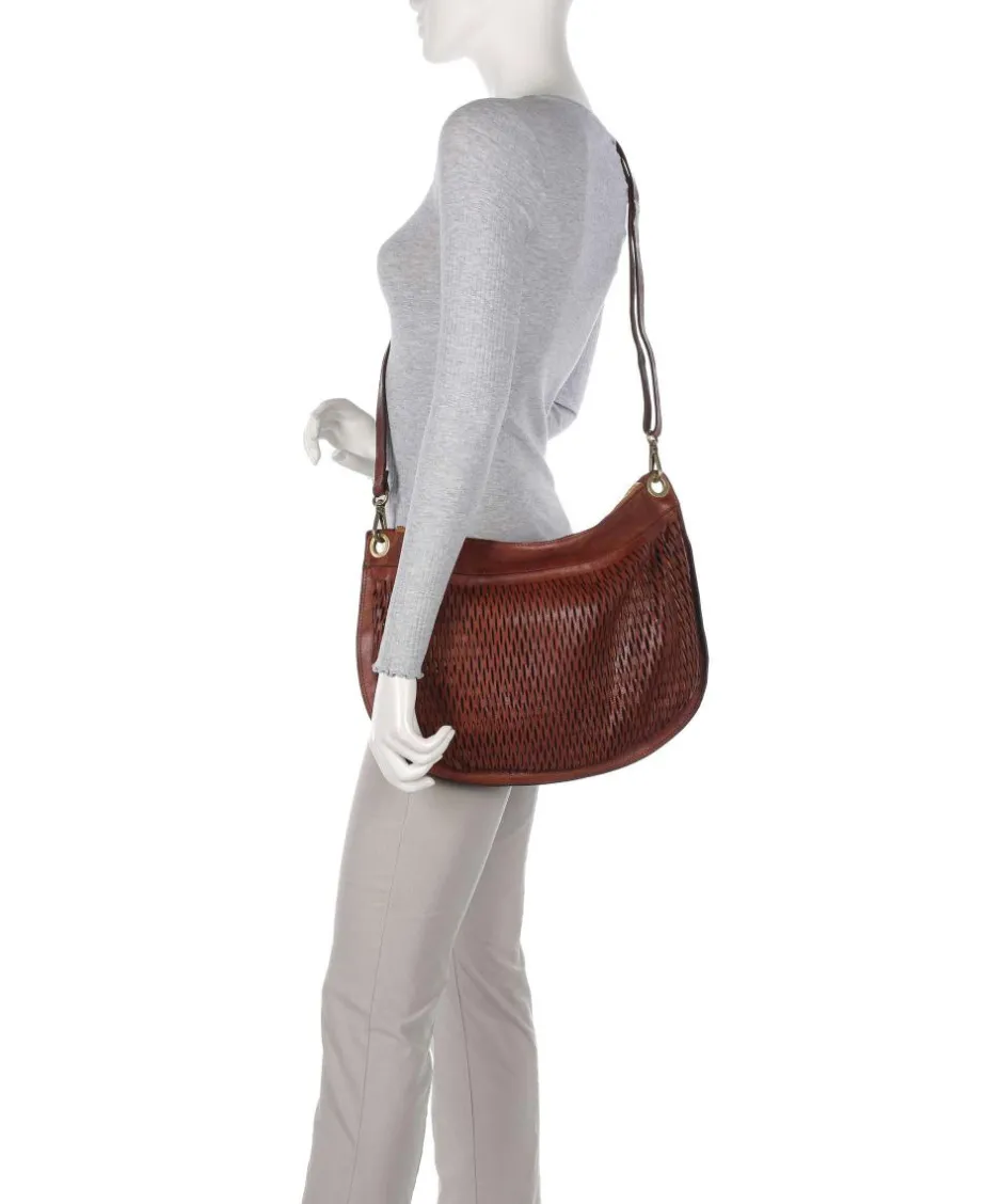 Campomaggi Shoulder Bags|Hobo Bags-Hobo bag cow leather