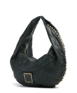 Campomaggi Shoulder Bags|Hobo Bags-Hobo bag fine grain cow leather
