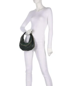 Campomaggi Shoulder Bags|Hobo Bags-Hobo bag fine grain cow leather