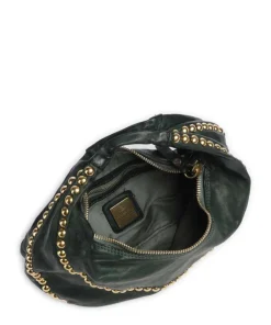 Campomaggi Shoulder Bags|Hobo Bags-Hobo bag fine grain cow leather