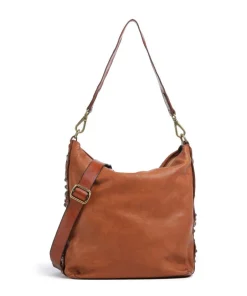 Campomaggi Shoulder Bags|Hobo Bags-Hobo bag fine grain cow leather