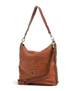 Campomaggi Shoulder Bags|Hobo Bags-Hobo bag fine grain cow leather