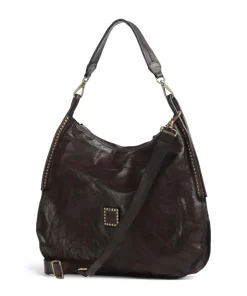Campomaggi Shoulder Bags|Hobo Bags-Hobo bag fine grain cow leather