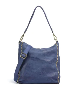 Campomaggi Shoulder Bags|Hobo Bags-Hobo bag fine grain cow leather