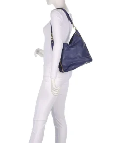 Campomaggi Shoulder Bags|Hobo Bags-Hobo bag fine grain cow leather