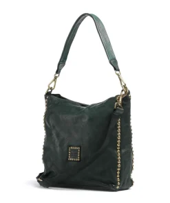 Campomaggi Shoulder Bags|Hobo Bags-Hobo bag fine grain cow leather