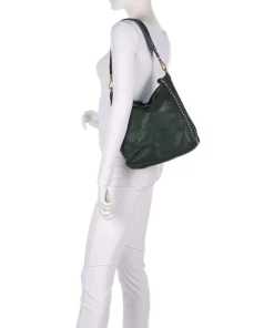 Campomaggi Shoulder Bags|Hobo Bags-Hobo bag fine grain cow leather