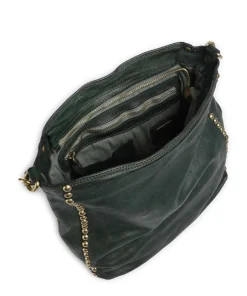 Campomaggi Shoulder Bags|Hobo Bags-Hobo bag fine grain cow leather