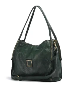 Campomaggi Shoulder Bags|Hobo Bags-Hobo bag fine grain cow leather